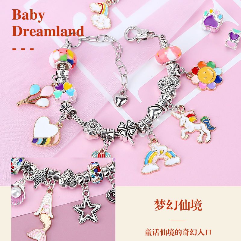 Jewelry Y Watches - Set Gelang Manik-Manik DIY dengan Kotak
