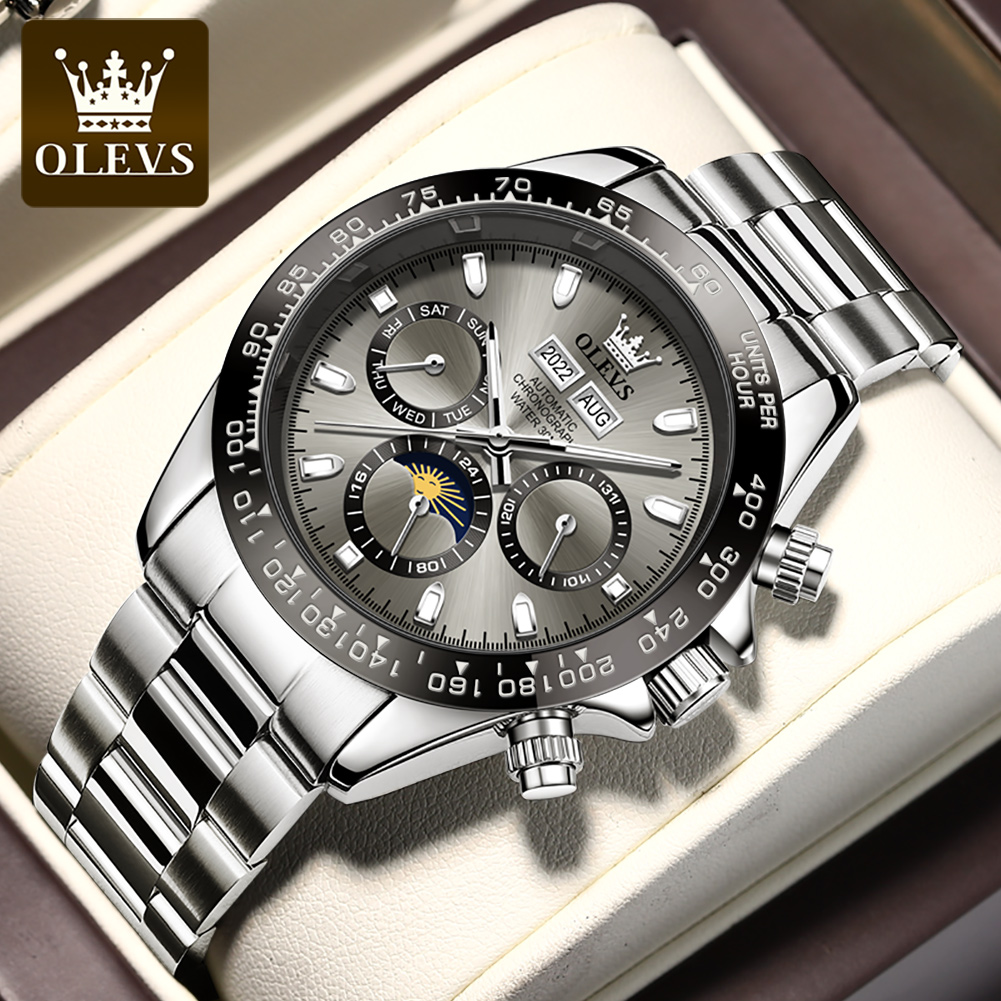 Rolex Watch Daytona - OLEVS jam tangan mekanis otomatis, arloji