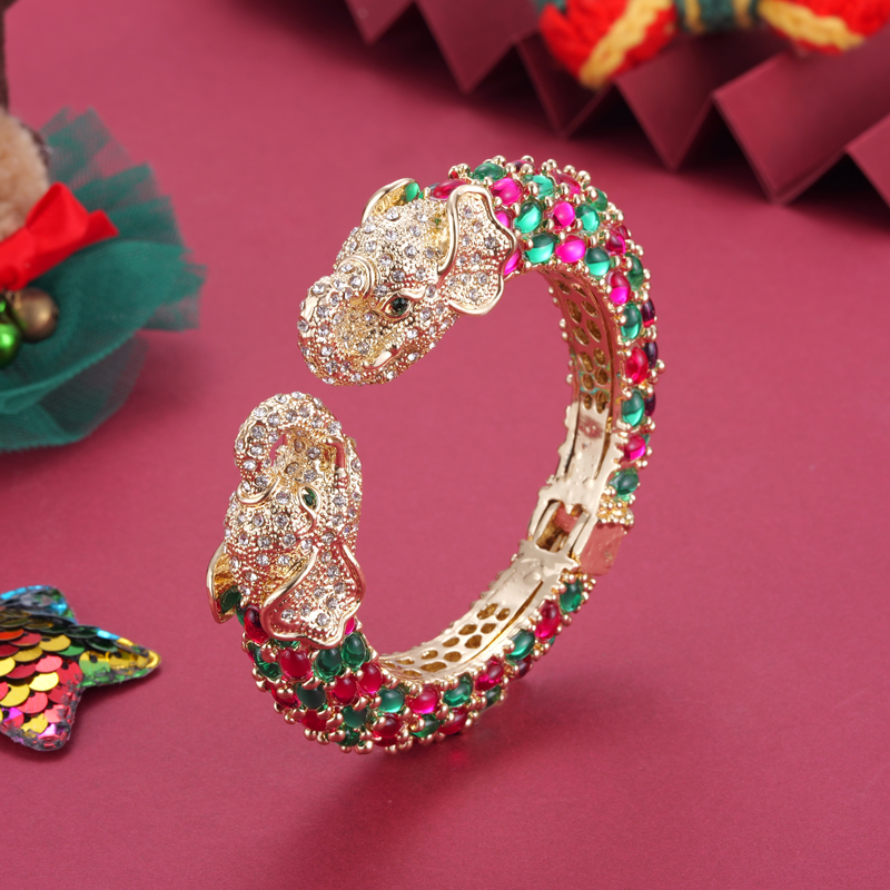 Paradise Jewelry & Watches Dolphin Mall - Sally's Paradise Resin warna-warni dua kepala