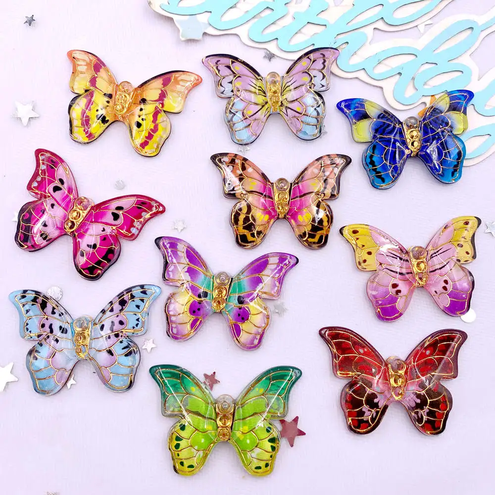 Paradise Jewelry & Watches Dolphin Mall - 10 Buah Patung Kupu-kupu Cantik Warna-warni