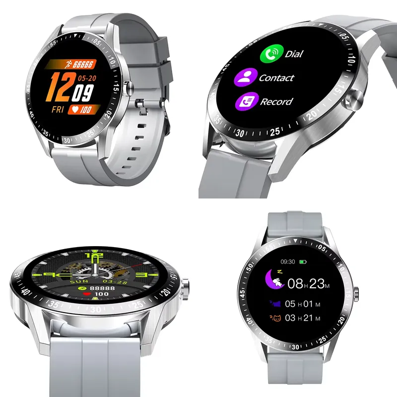 Smartwatch - Jam Tangan Pintar Pelacak Kebugaran Dengan