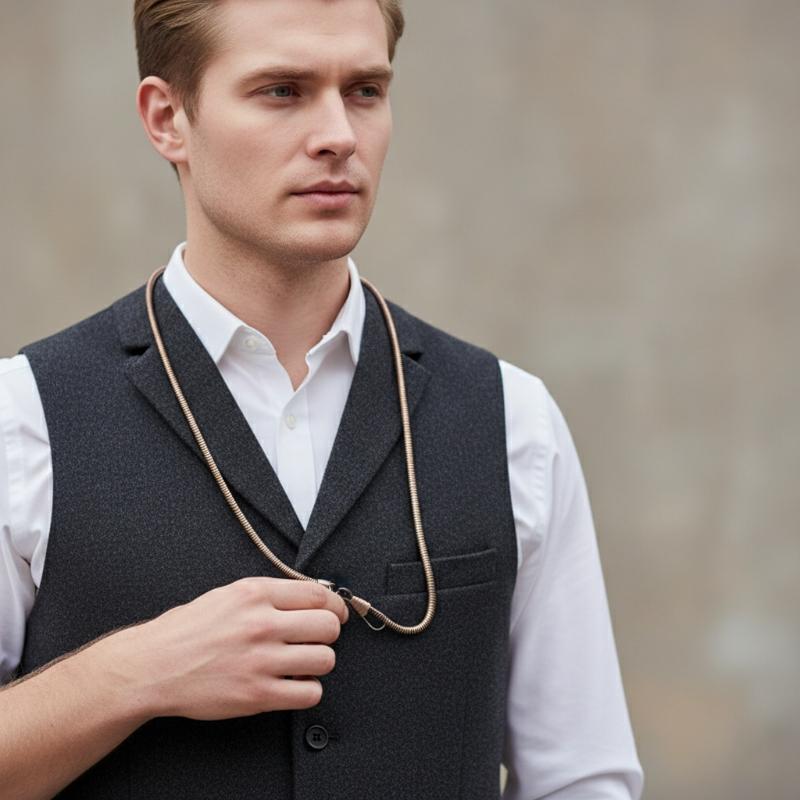 Jewelry Or Watches - Rantai Jam Saku Mekanis Besi Fashion