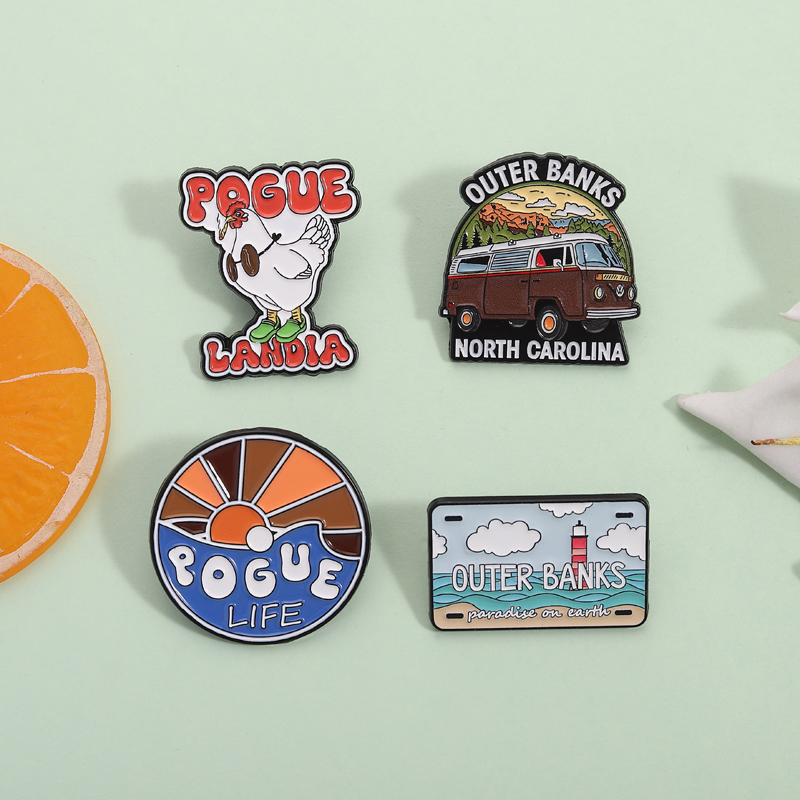 Paradise Jewelry & Watches Dolphin Mall - Pin Enamel Outer Banks Paradise On