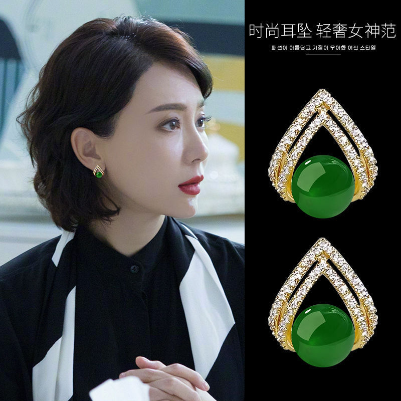 Anting Mutiara Merah Anggur Mo - Pearl Stud Earrings ulasan dan harga