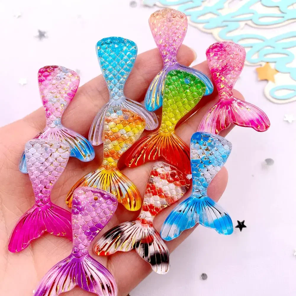 10pcs Hiasan Resin Ekor Putri  - Paradise Jewelry & Watches Dolphin Mall ulasan dan harga