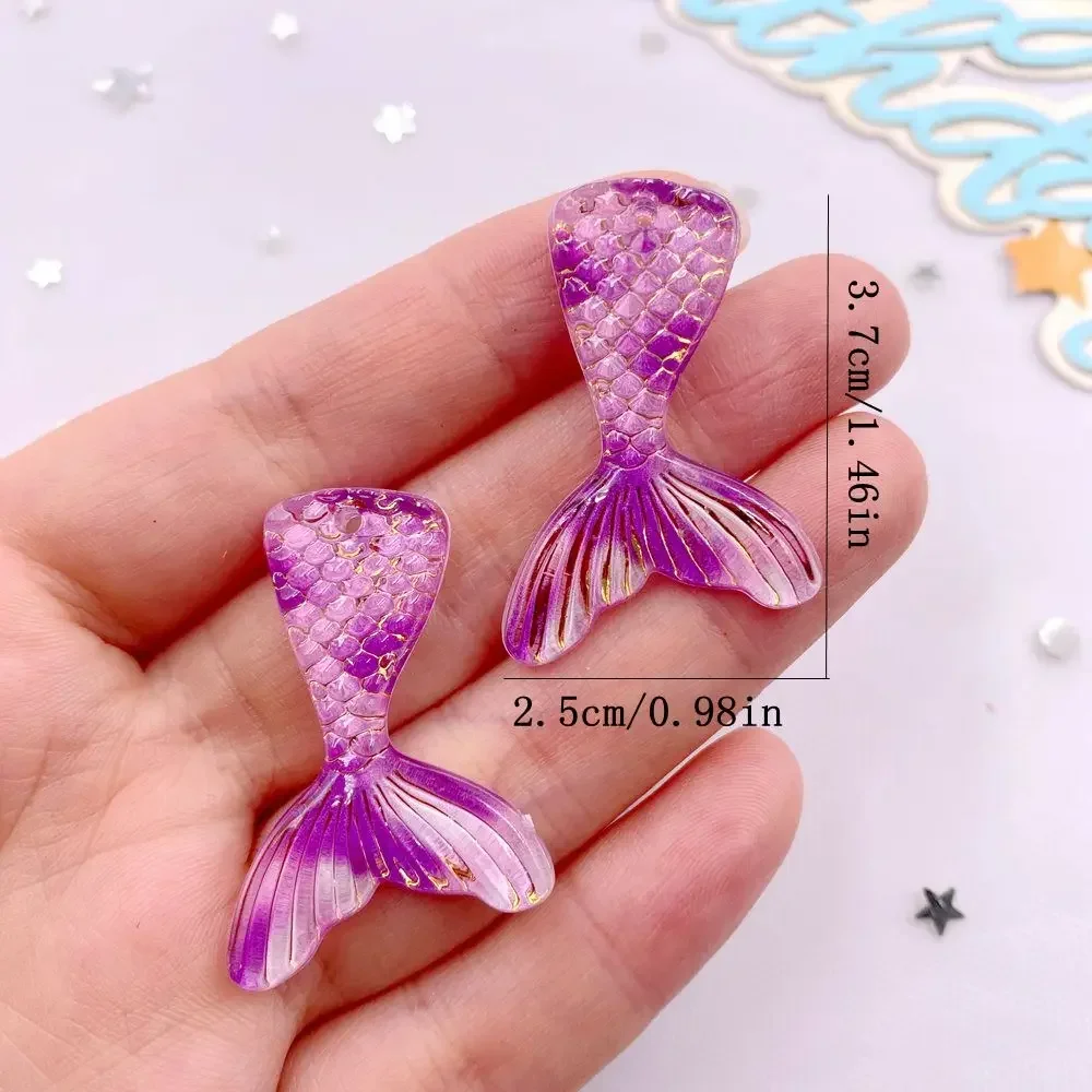 10pcs Hiasan Resin Ekor Putri  - Paradise Jewelry & Watches Dolphin Mall ulasan dan harga