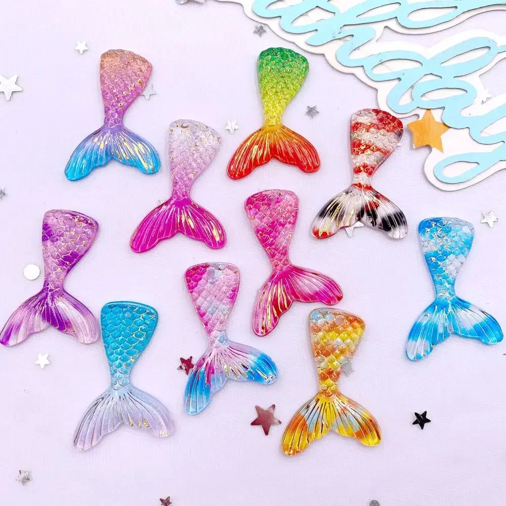 10pcs Hiasan Resin Ekor Putri  - Paradise Jewelry & Watches Dolphin Mall ulasan dan harga