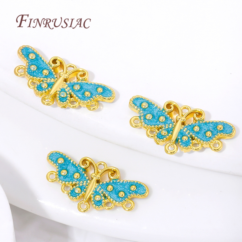 Liontin Kupu-kupu Berlapis Ema - Butterfly Pendant Necklace ulasan dan harga