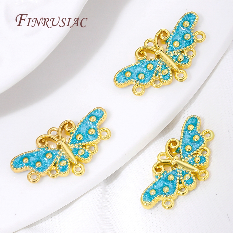 Liontin Kupu-kupu Berlapis Ema - Butterfly Pendant Necklace ulasan dan harga