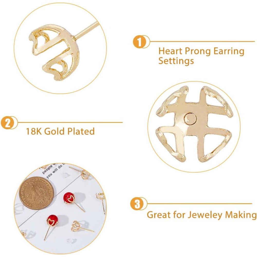 30Pcs Alat Pasang Anting Model - Pearl Stud Earrings ulasan dan harga