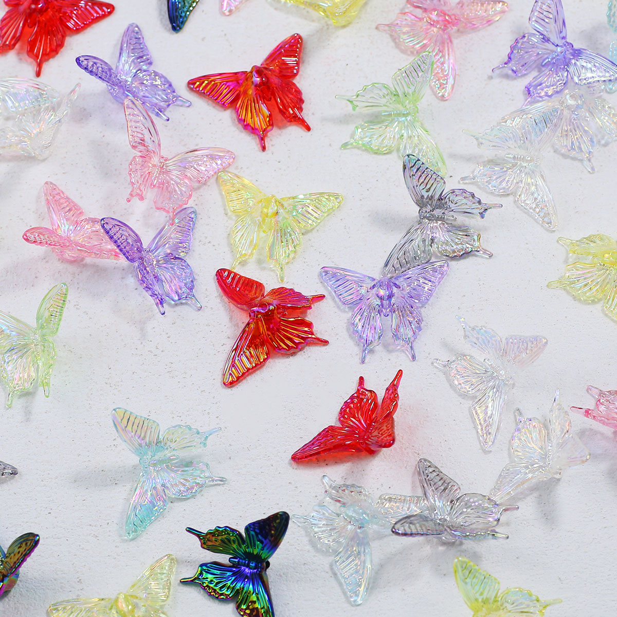 Aksesoris Kalung Liontin Manik - Butterfly Pendant Necklace ulasan dan harga