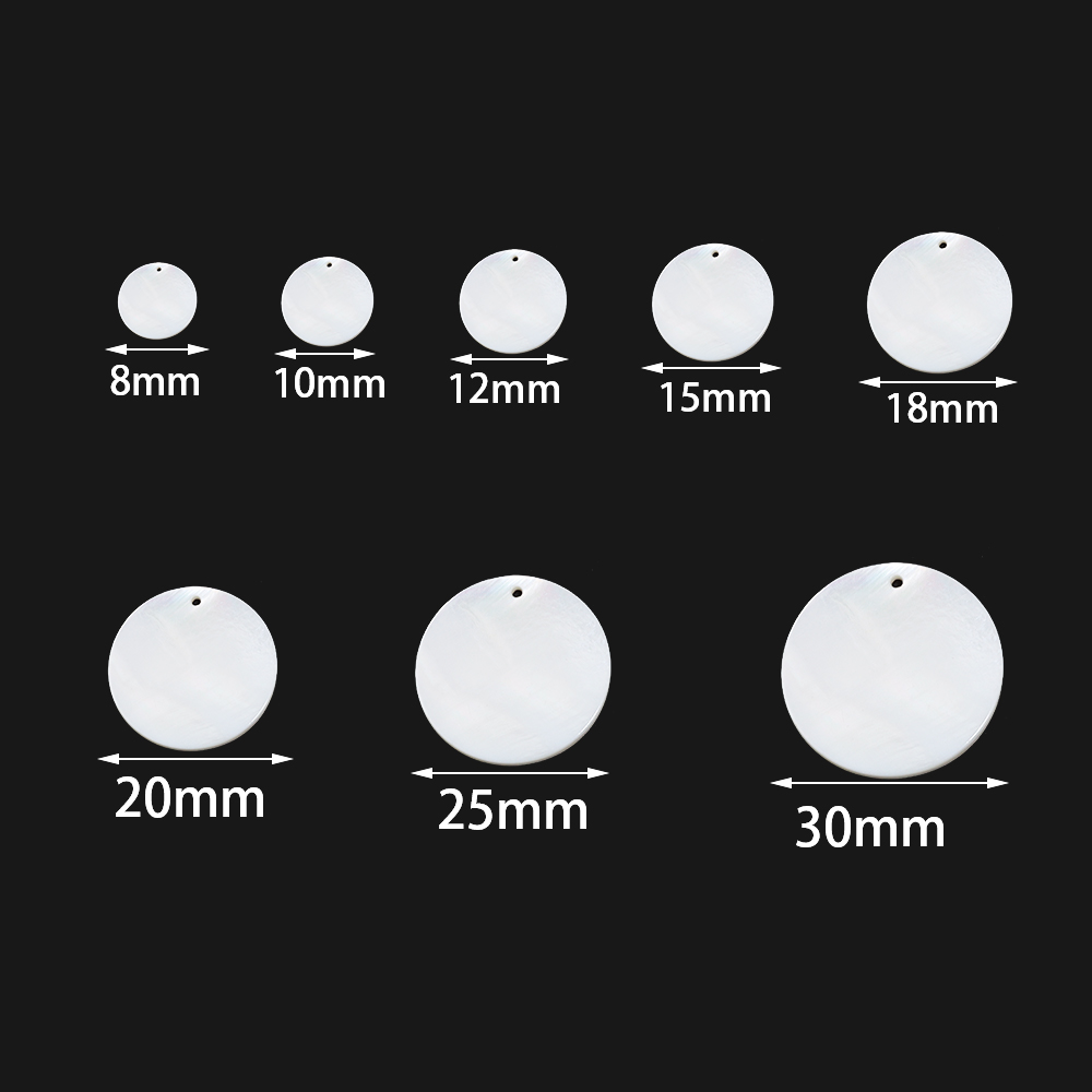 5-30 Buah 8-30Mm Cangkang Muti - Pearl Stud Earrings ulasan dan harga