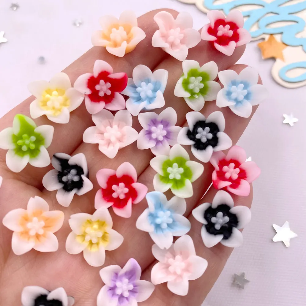 50 buah Resin 13mm warna-warni - Paradise Jewelry & Watches Dolphin Mall ulasan dan harga