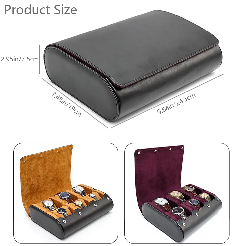 Kotak Jam Tangan Travel untuk  - Jewelry Watches Box ulasan dan harga