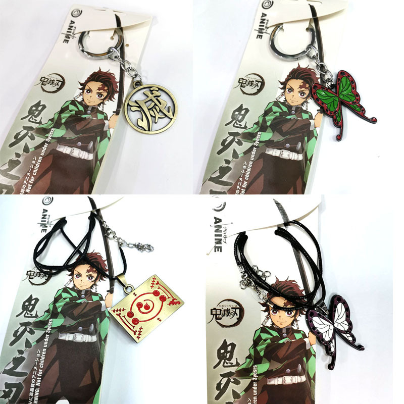 Kalung Liontin Anime Demon Sla - Butterfly Pendant Necklace ulasan dan harga