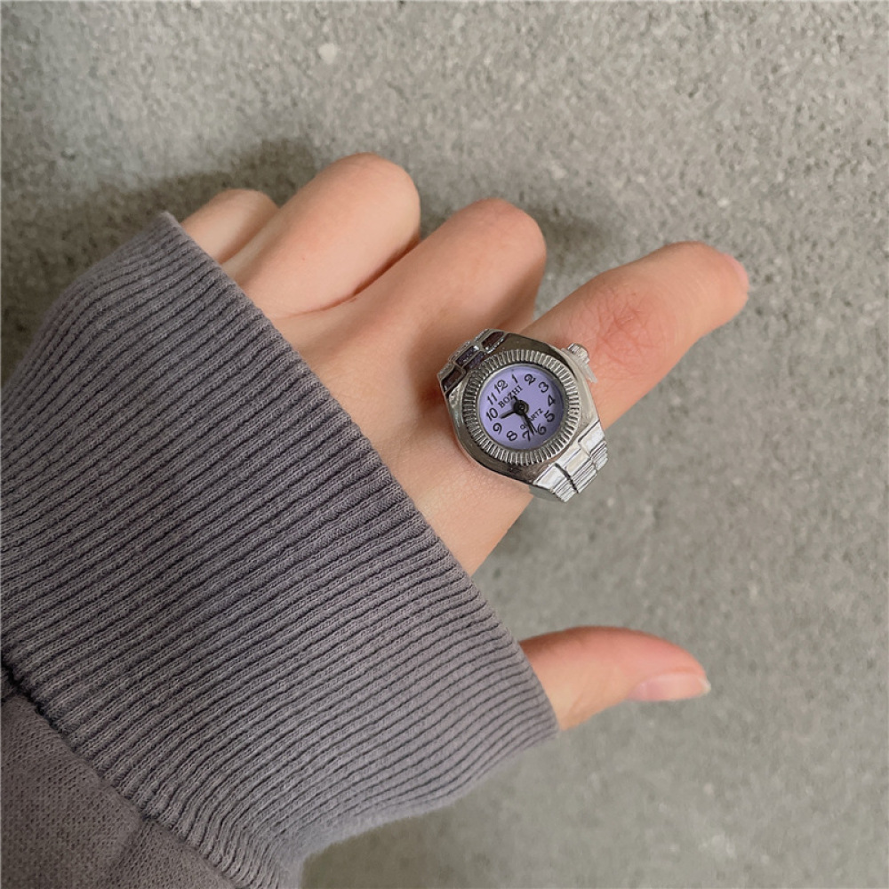Jam Cincin Gaya Trendy Ins Ret - Unique Jewelry Watches ulasan dan harga
