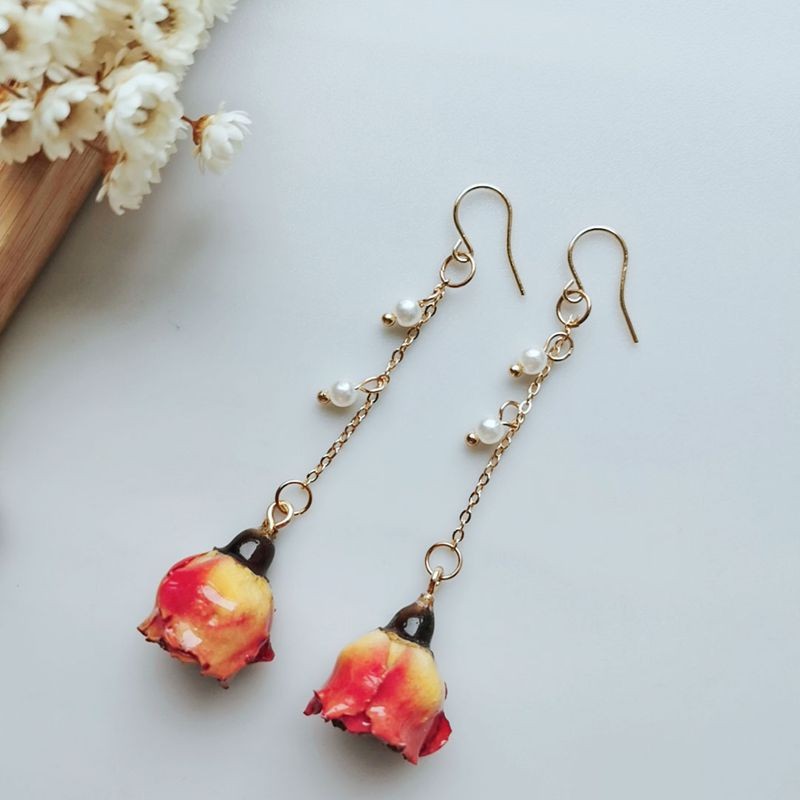 Anting-anting Rumbai Mutiara M - Pearl Stud Earrings ulasan dan harga