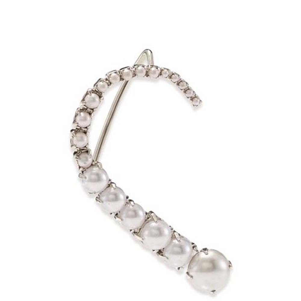Stonefans klip telinga mutiara - Pearl Stud Earrings ulasan dan harga