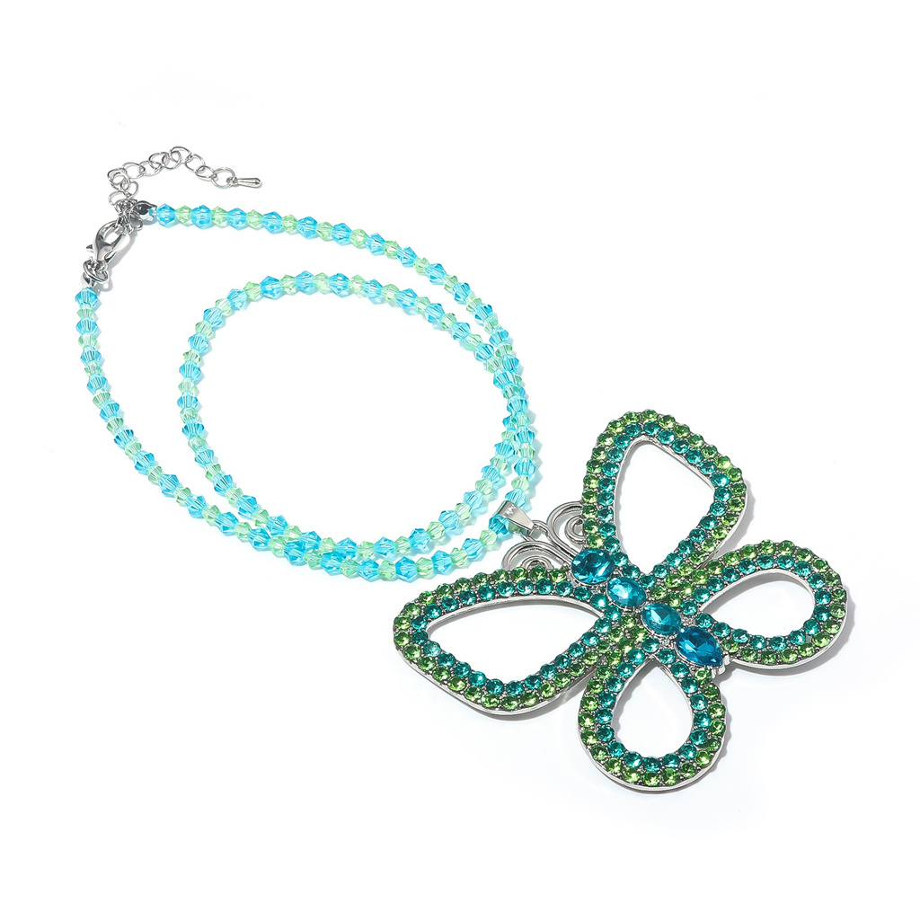 Tiba-tiba 30 Jenna Kalung Lion - Butterfly Pendant Necklace ulasan dan harga