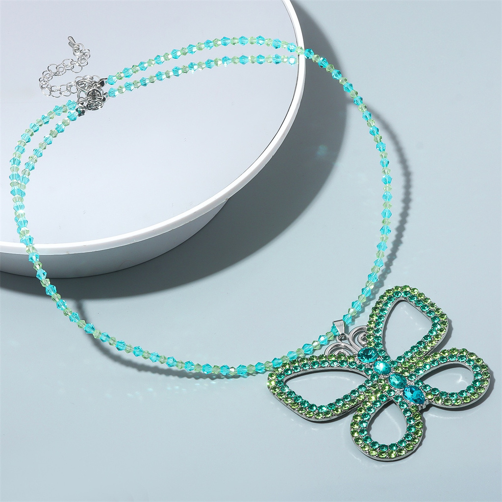 Tiba-tiba 30 Jenna Kalung Lion - Butterfly Pendant Necklace ulasan dan harga