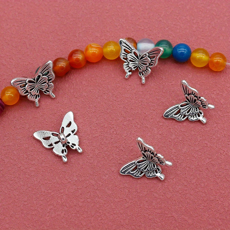 10 buah Aksesori kupu-kupu per - Butterfly Pendant Necklace ulasan dan harga