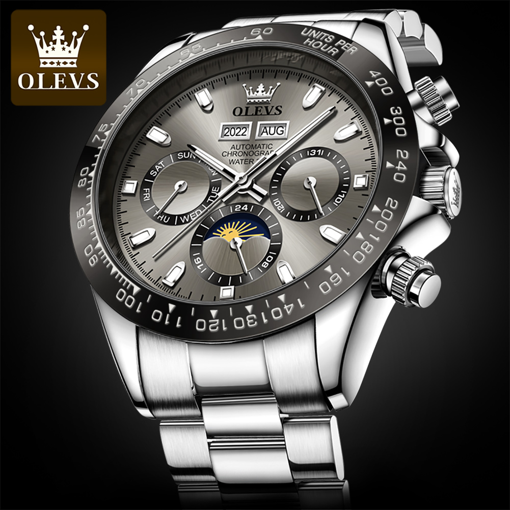 OLEVS jam tangan mekanis otoma - Rolex Watch Daytona ulasan dan harga