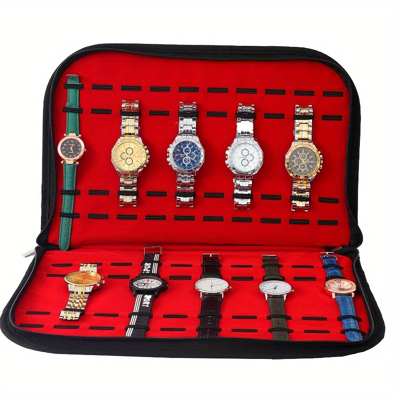 Tas Penyimpanan Jam Tangan 20  - Jewelry Watches Box ulasan dan harga