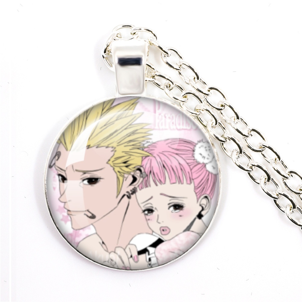 Kalung Liontin Kaca Cabochon K - Paradise Jewelry & Watches Dolphin Mall ulasan dan harga