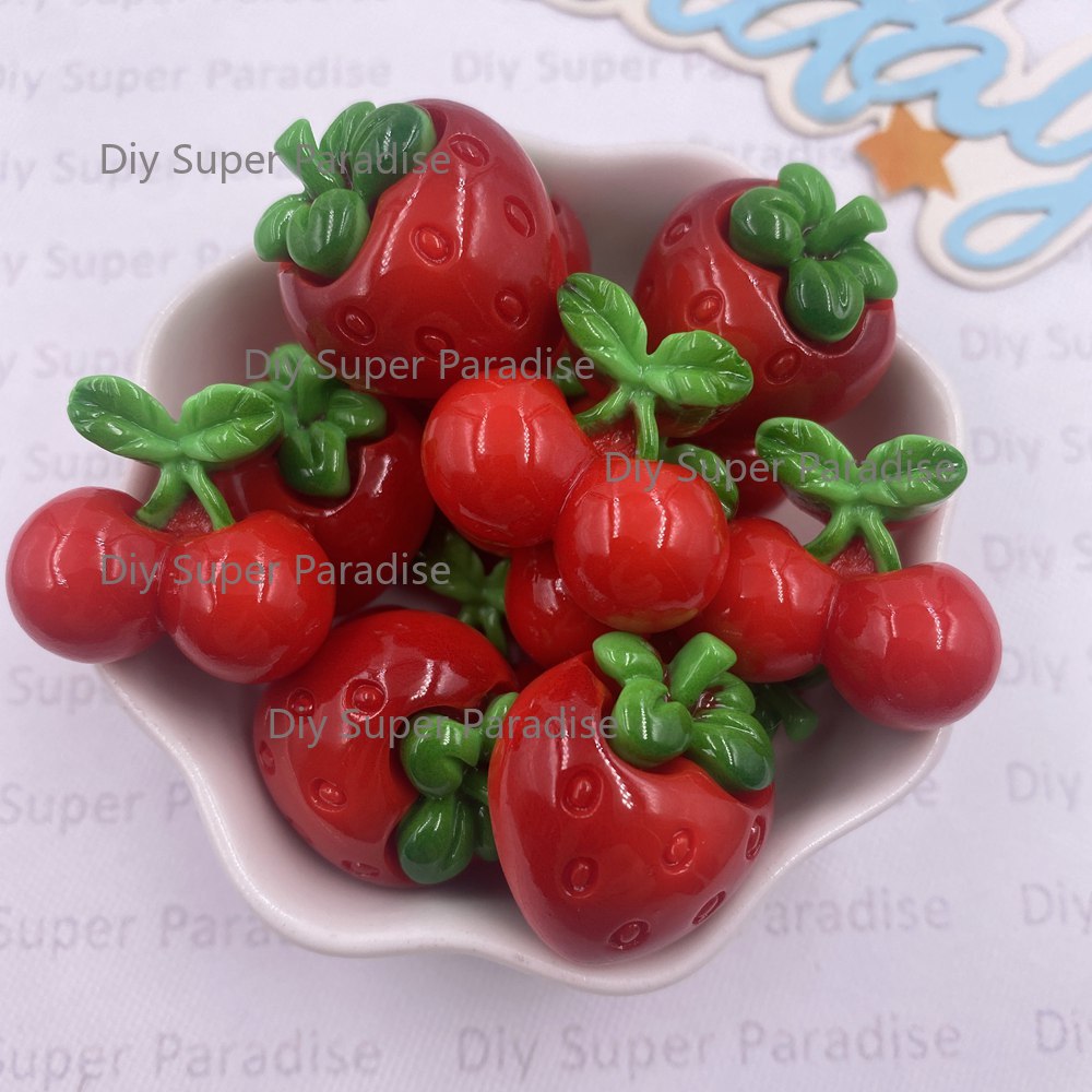8PCS Resin Kawaii Warna-warni  - Paradise Jewelry & Watches Dolphin Mall ulasan dan harga