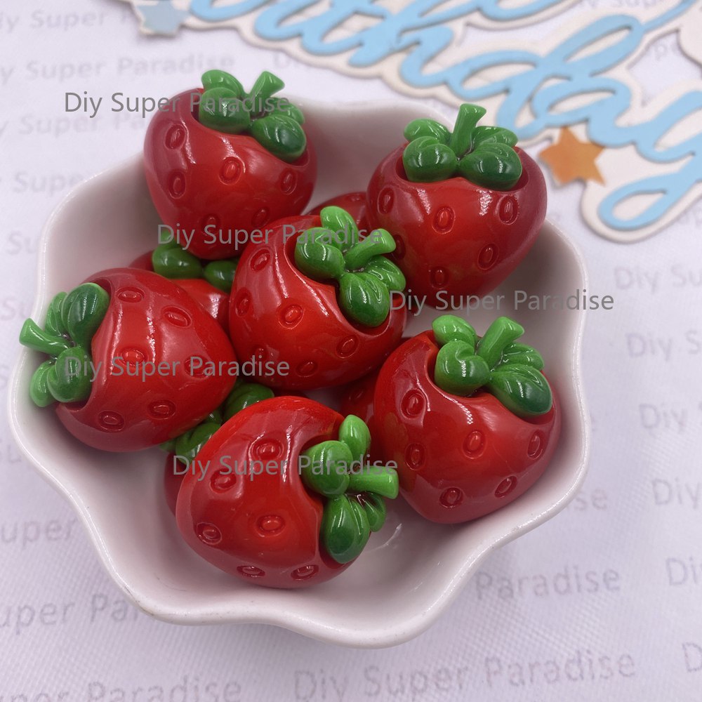 8PCS Resin Kawaii Warna-warni  - Paradise Jewelry & Watches Dolphin Mall ulasan dan harga