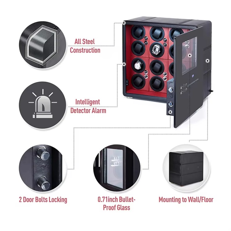 Kotak Penggulung Jam Tangan Di - Jewelry Watches Box ulasan dan harga