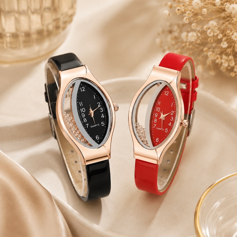 Jam Tangan Wanita Oval Unik Ja - Unique Jewelry Watches ulasan dan harga