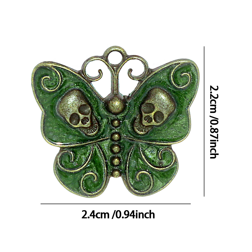 Liontin Enamel Kupu-kupu Tengk - Butterfly Pendant Necklace ulasan dan harga