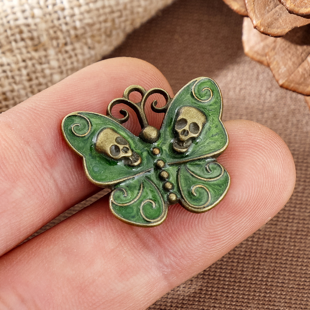 Liontin Enamel Kupu-kupu Tengk - Butterfly Pendant Necklace ulasan dan harga