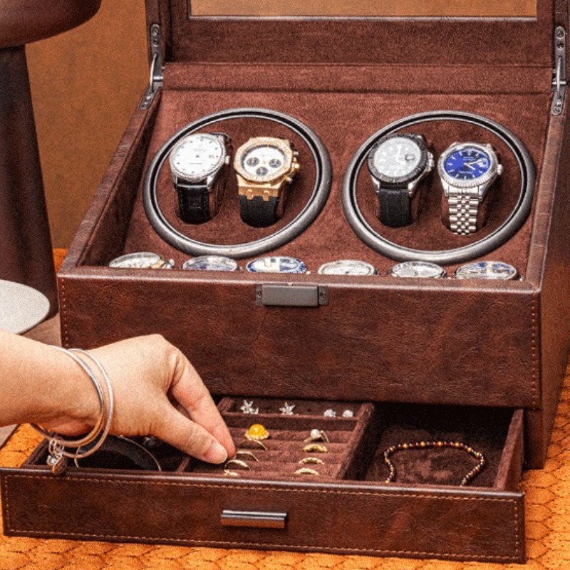 Kotak Penggulung Jam Otomatis  - Jewelry Or Watches ulasan dan harga