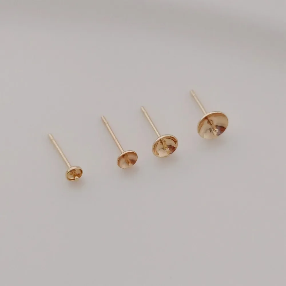 Aksesori Manik-manik Berlapis  - Pearl Stud Earrings ulasan dan harga