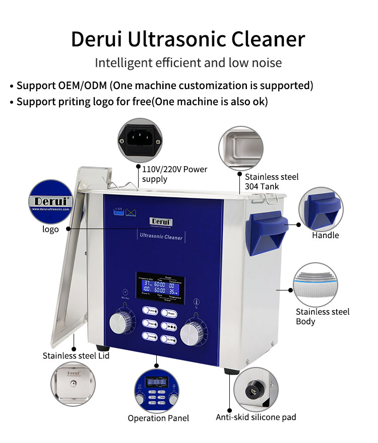 Pembersih Ultrasonik 2.2L Deng - Jewelry Or Watches ulasan dan harga
