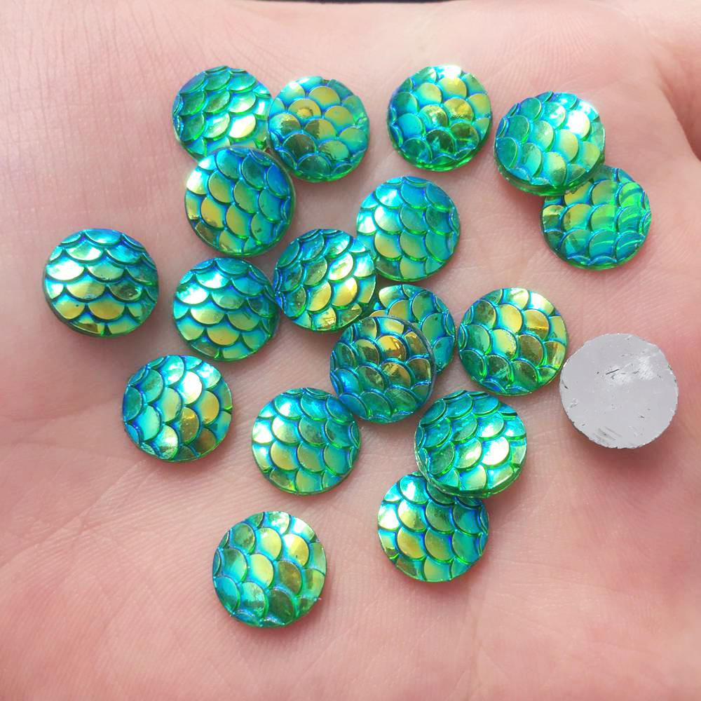 Shiny 100Pcs AB Resin 10mm Bul - Paradise Jewelry & Watches Dolphin Mall ulasan dan harga