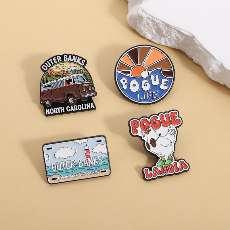 Pin Enamel Outer Banks Paradis - Paradise Jewelry & Watches Dolphin Mall ulasan dan harga